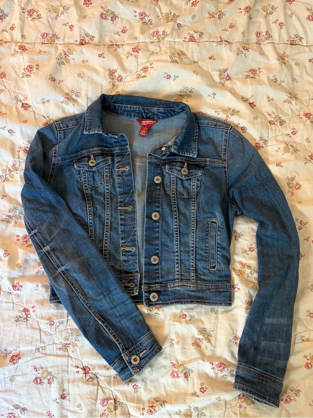 Arizona Jean Company Medium Blue Denim Jacket